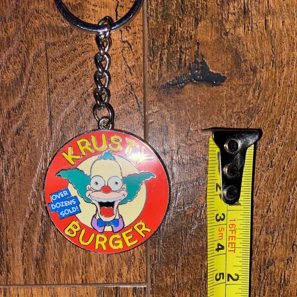 Krusty Burger Keychain - Picture 10 of 10